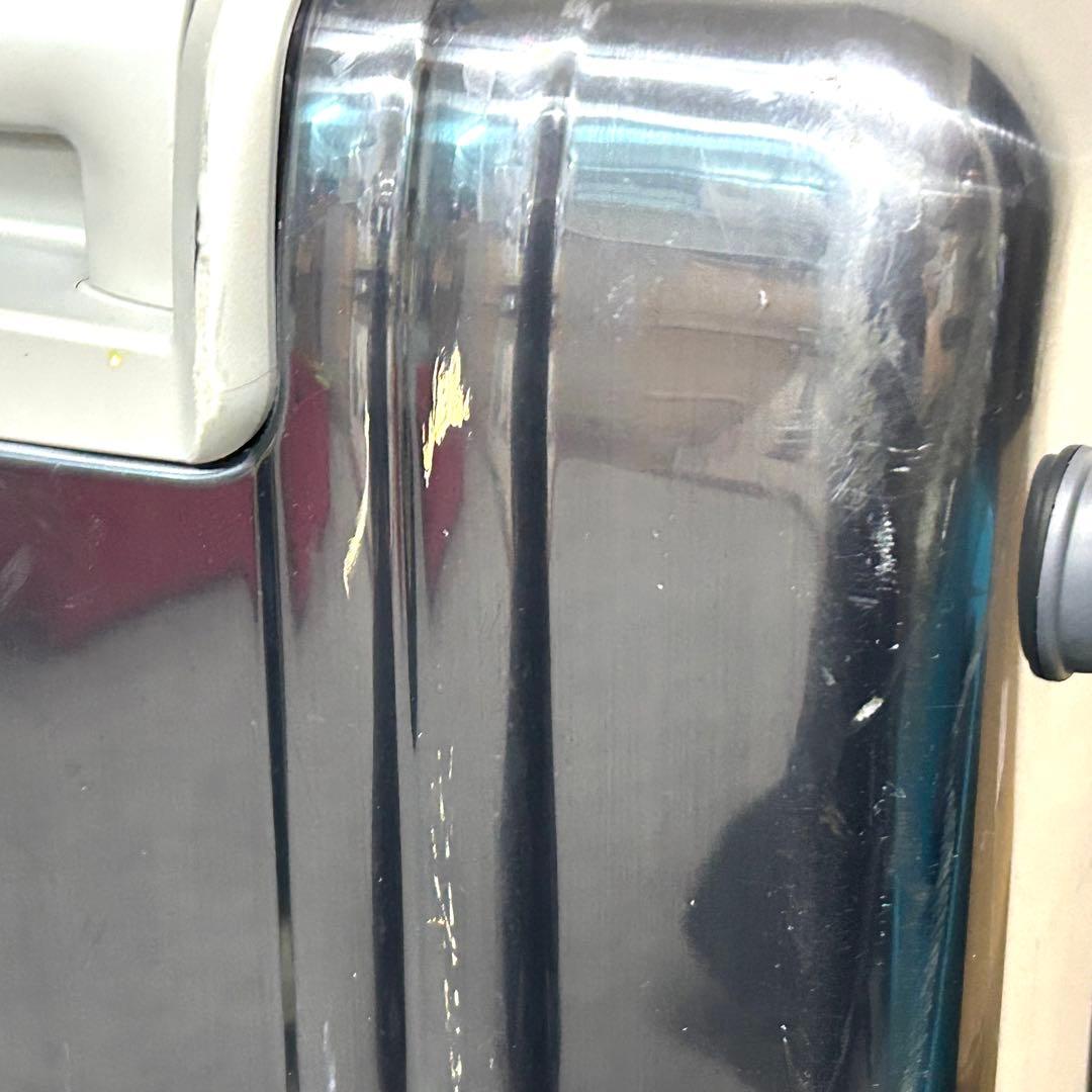 ゼロハリバートン 4輪 キャリーケース グレー系 大容量 傷あり