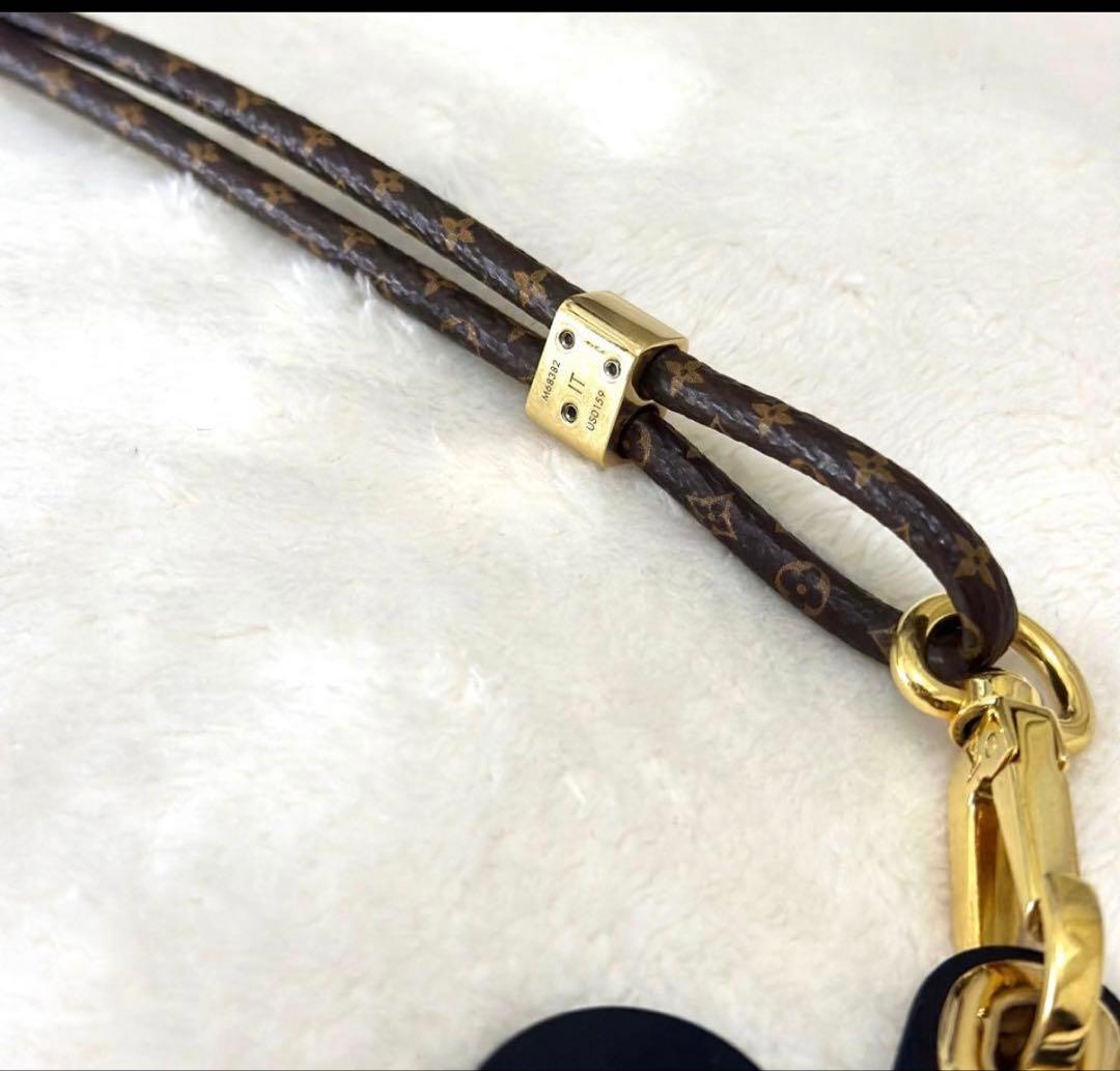 LOUIS VUITTON ストラップ ブラック