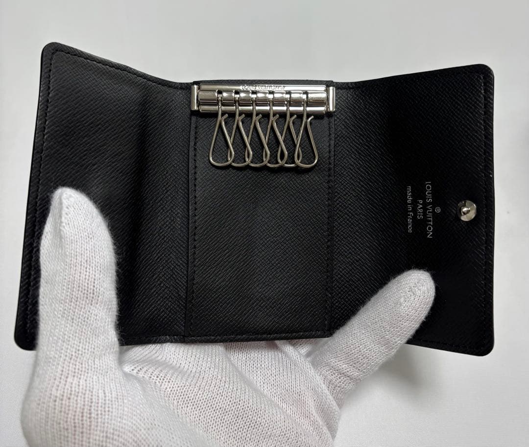 ルイヴィトン　ダミエ　グラフィット　ミュルティクレ　6連キーケース