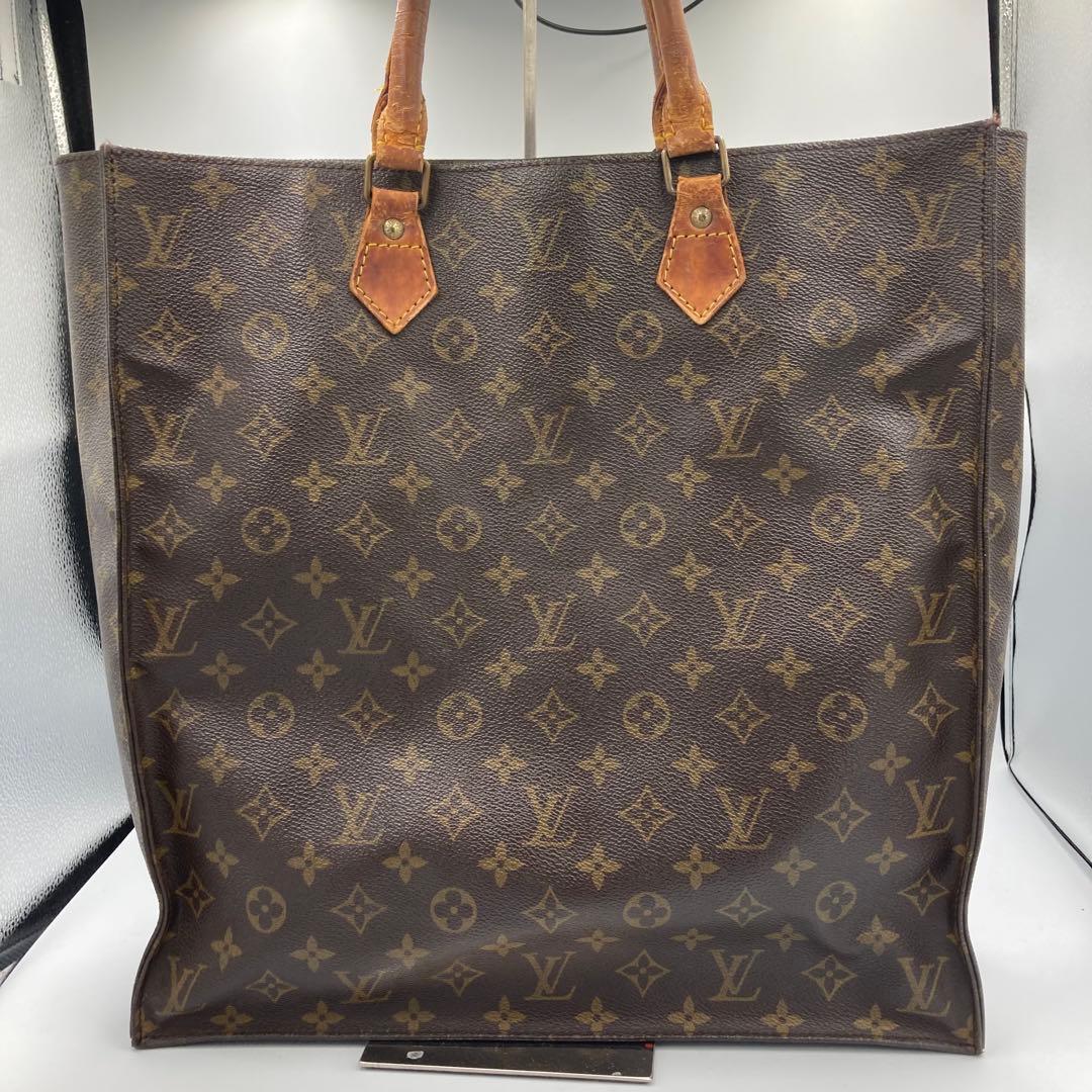 ルイヴィトン　モノグラム　トートバッグ　サックプラ　A4可能　13A