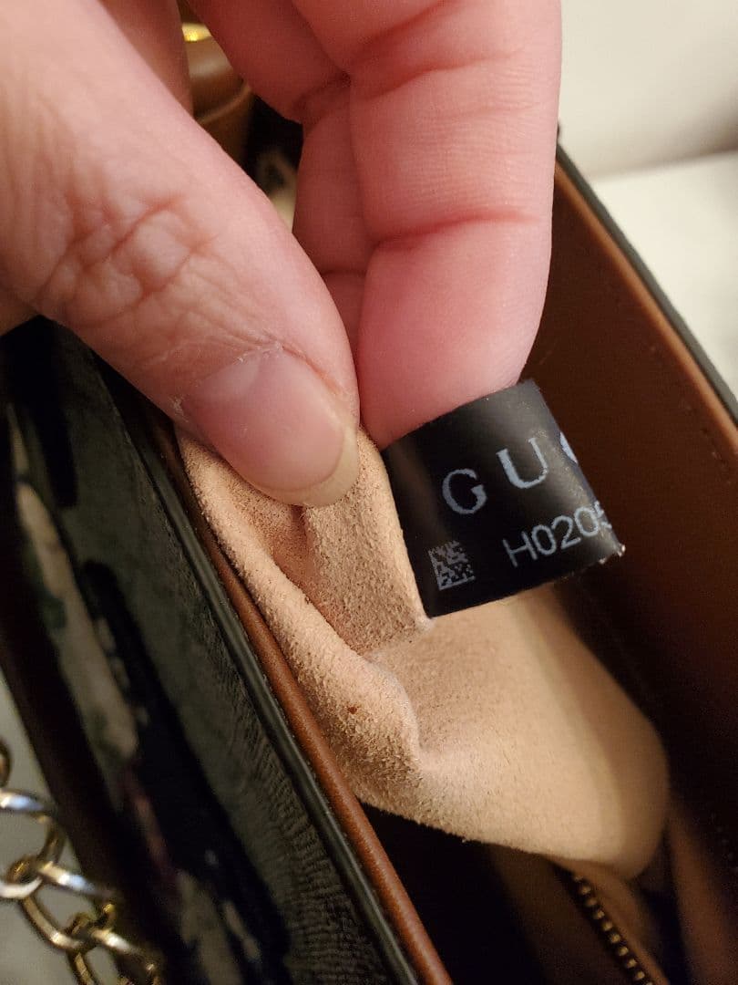 Gucci トートバッグ 刺繍の蜂と花柄