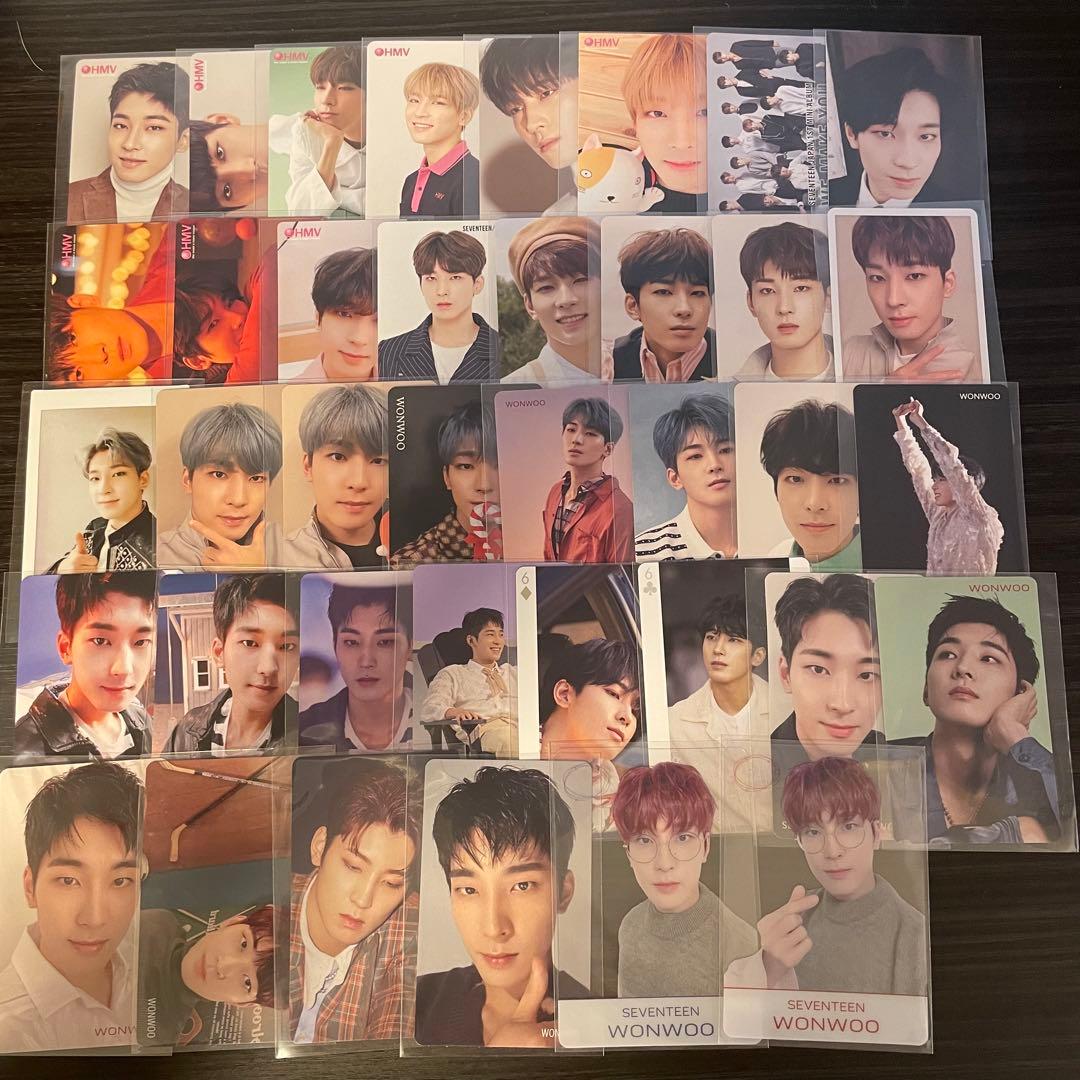 SEVENTEEN トレカ　ウォヌ