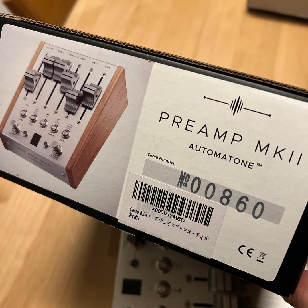 ギター Chase Bliss Audio Preamp MKII