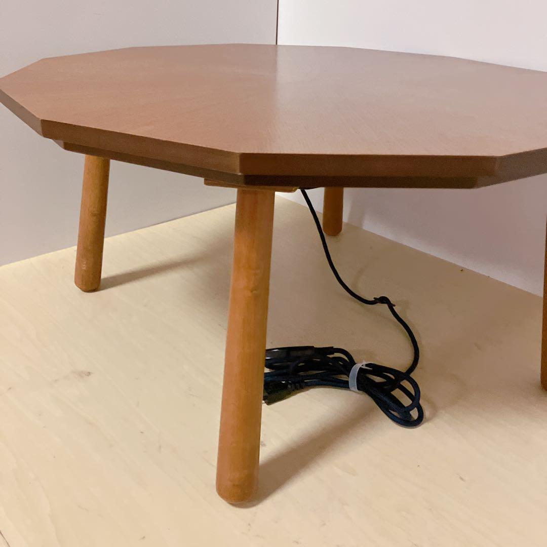 東谷　多角形　12角形　こたつテーブル　ローテーブル　木製テーブル　80cm