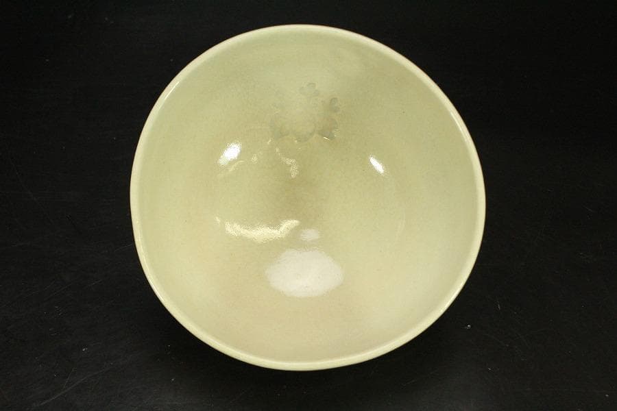 【美品】茶道具 六代高橋道八作 桃山御本 茶碗 共箱(メ1225)