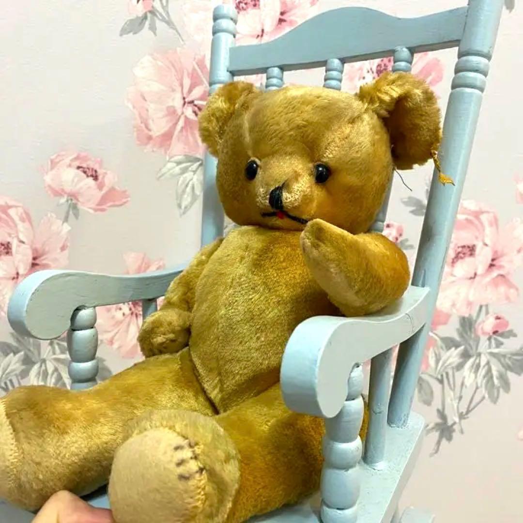 【ヴィンテージ】キャラクターノベルティ社　モヘアテディベア