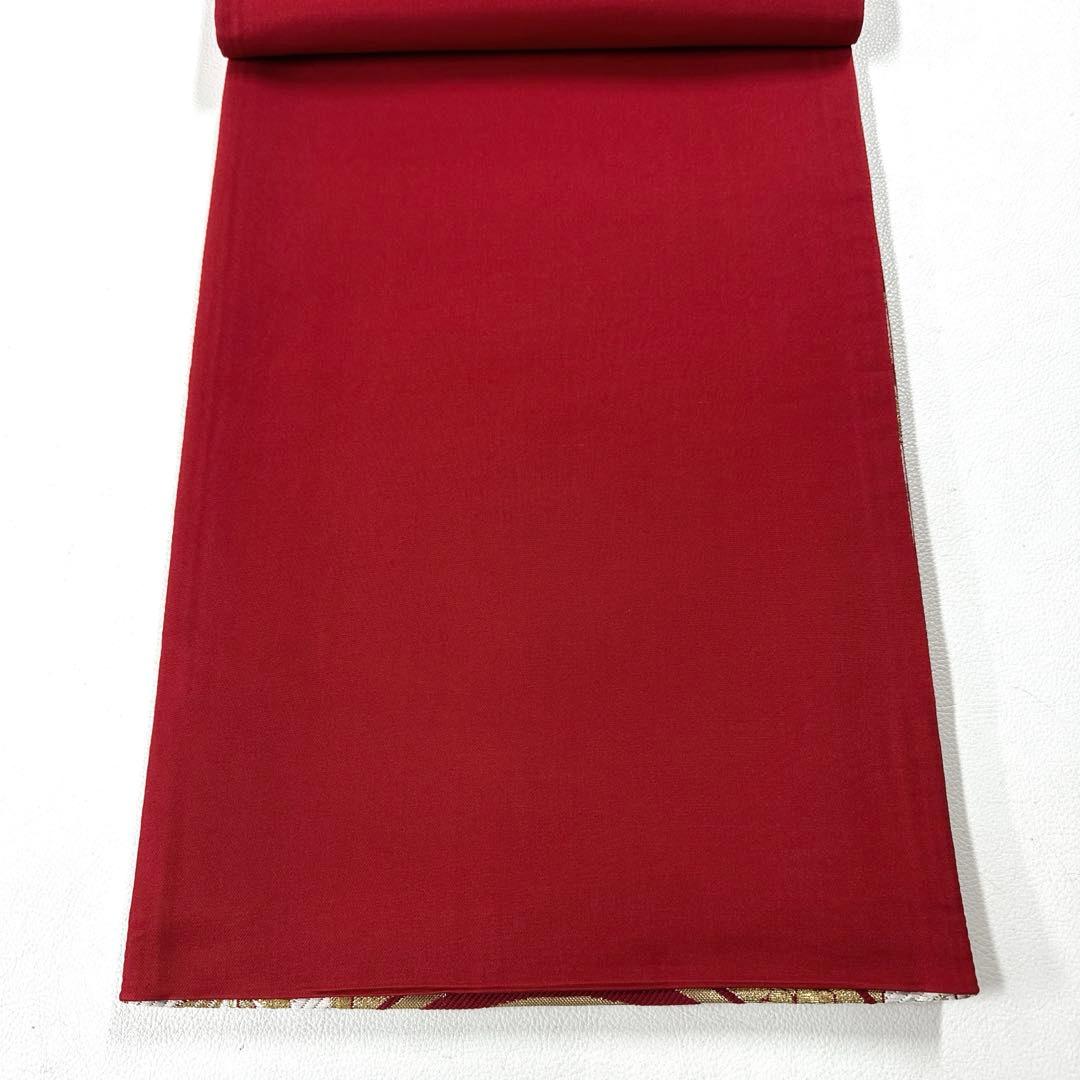 専用帯4900 4847 二点セット●交織 六通 袋帯