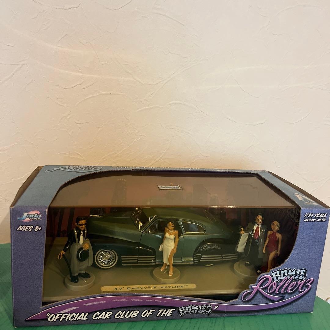 Jada Toys 47' Chevy Fleetline ローライダー