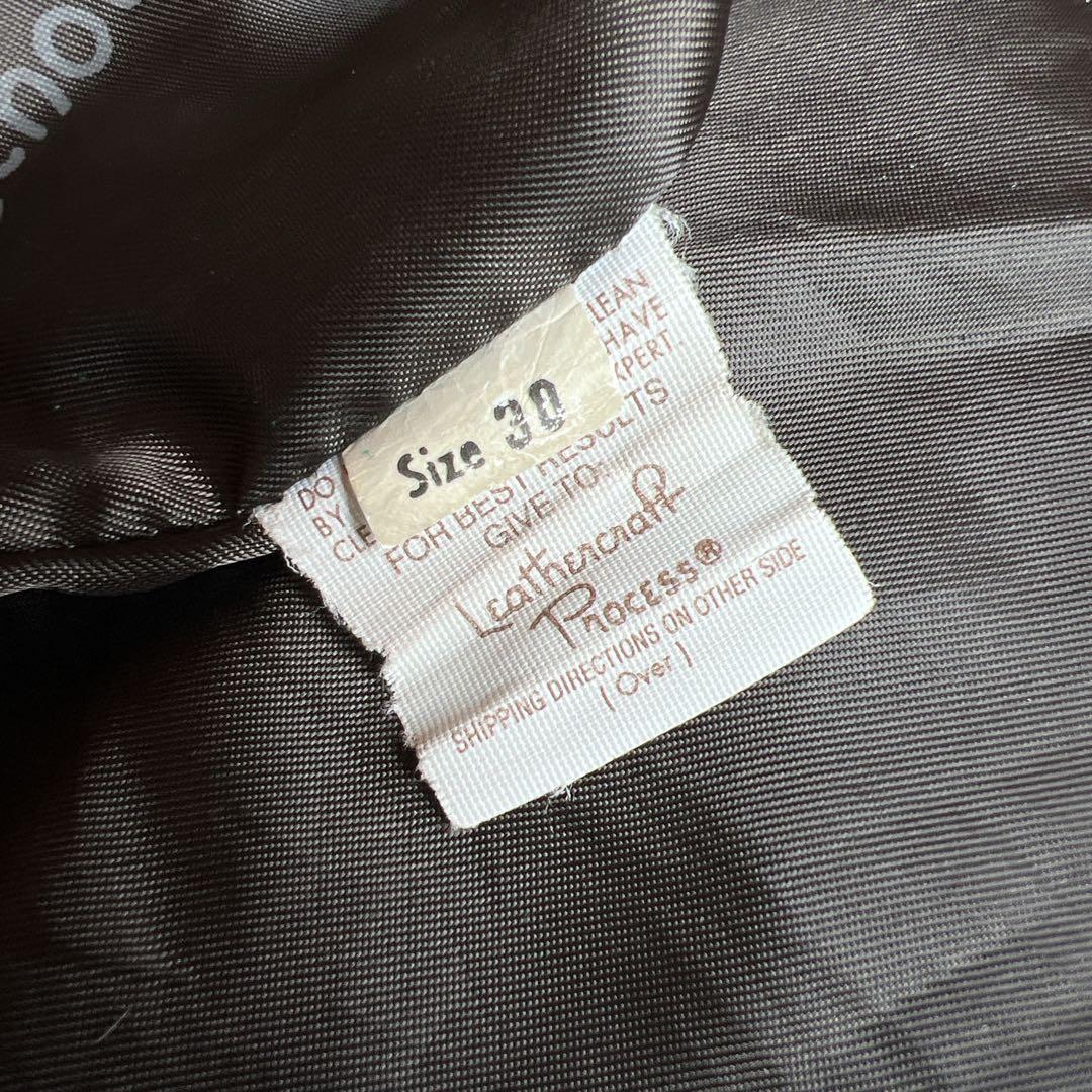 希少✨schott 襟付ライダースジャケット 652H ホースハイド　38 馬革