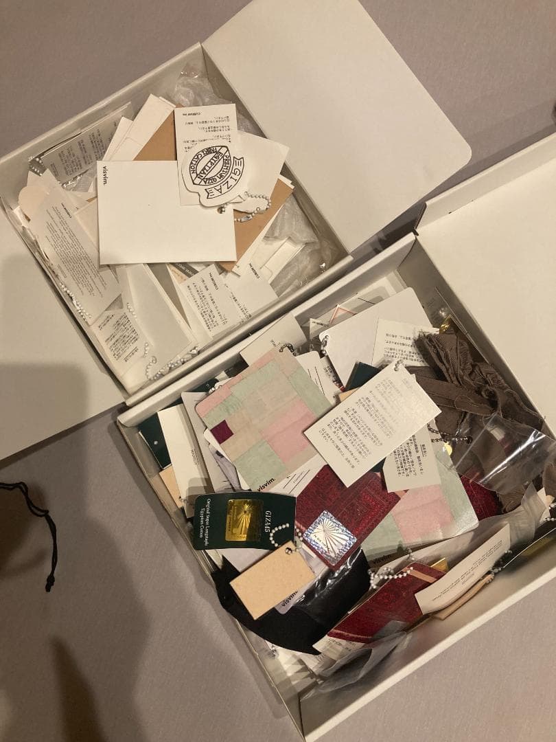 visvim　ショップ袋　ショッパー　カタログ　タグ　ポストカード　まとめ売り