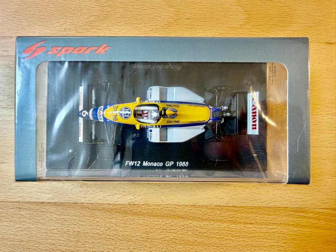 スパーク 1/43 ウィリアムズ FW12 パトレーゼ 1988