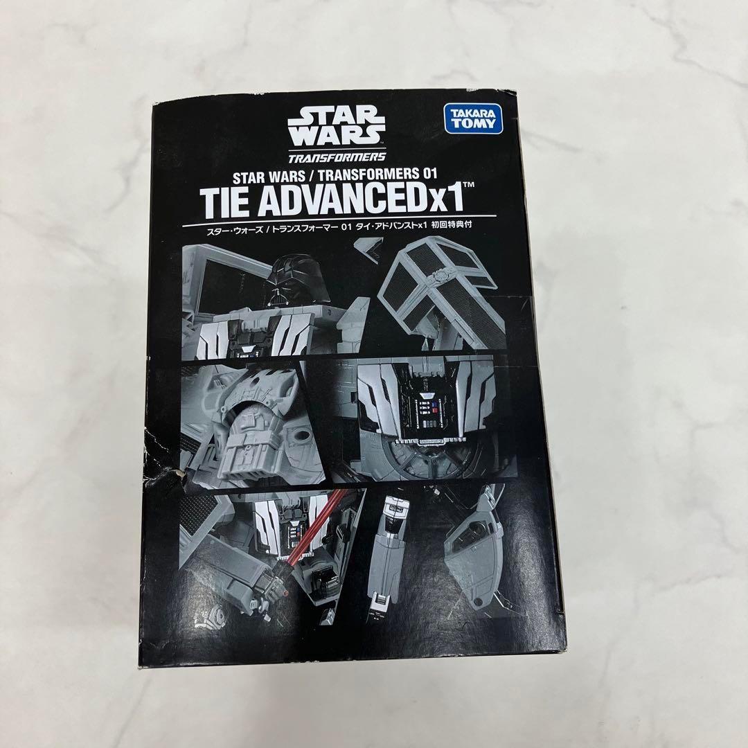 スター・ウォーズ トランスフォーマー 01 タイ・アドバンストx1 初回特典付
