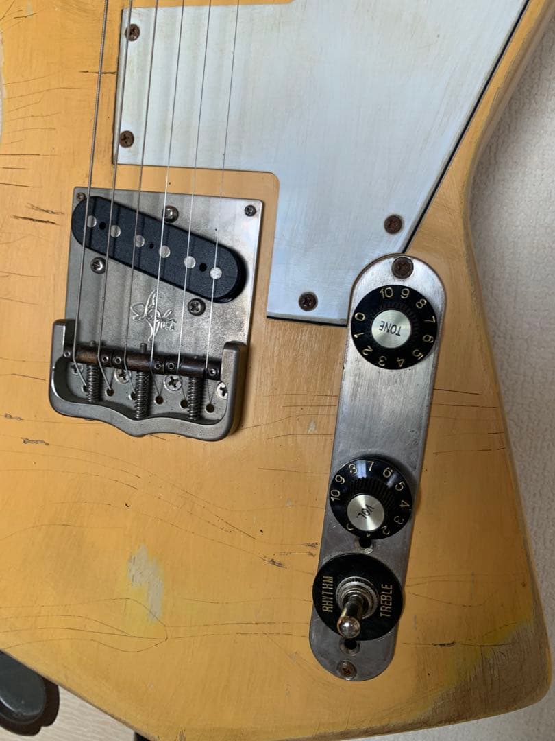 エクスプローラーエルボーカット　テレキャスター　ノーブランドP-90 レリック