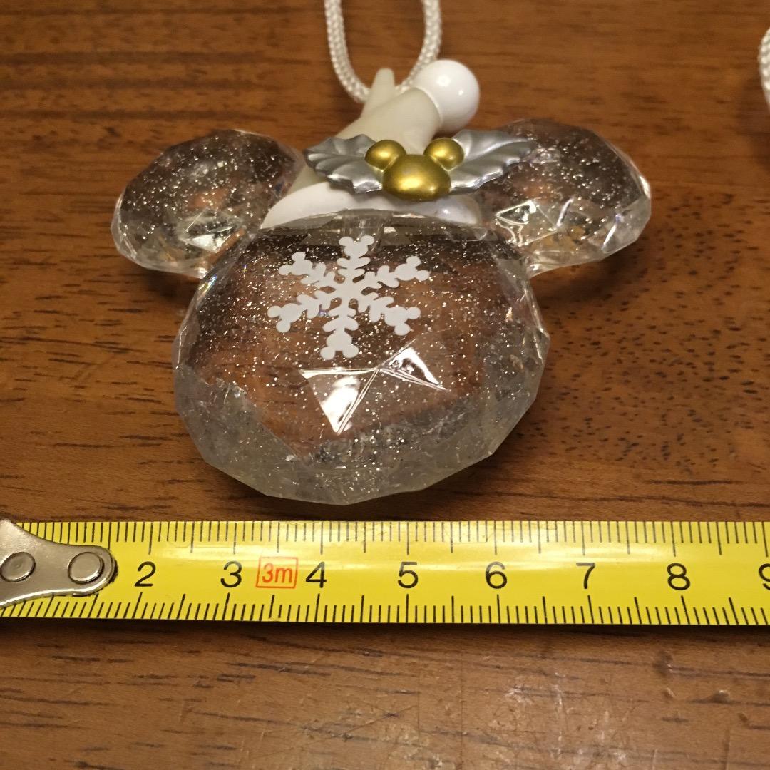 光る ペンダント ディズニー クリスマス ホワイト & ブルーライト