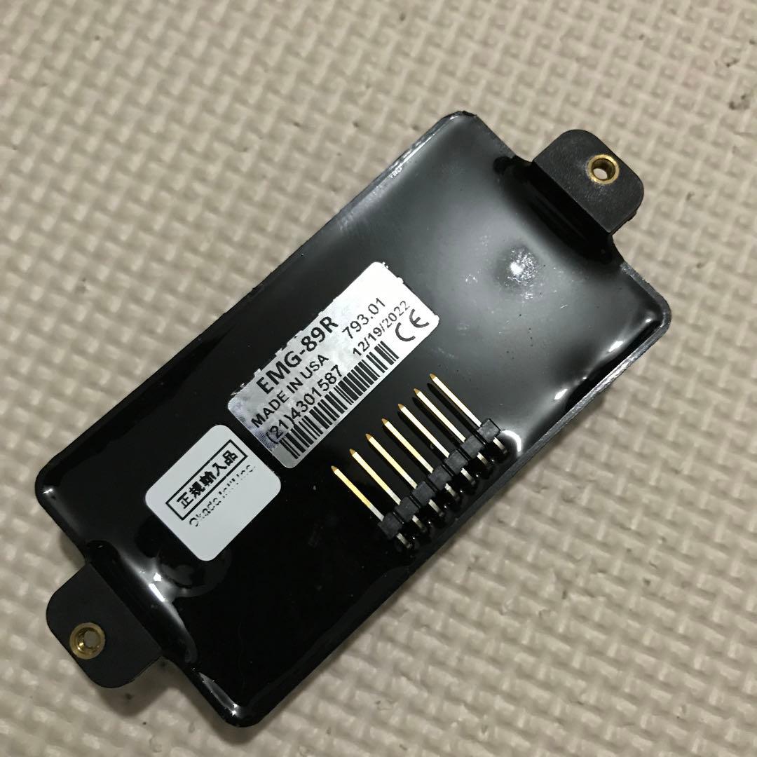 EMG 89R 赤 dual mode ピックアップ