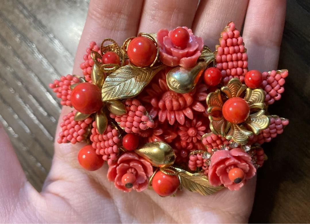 アンティーク　ブローチ　STANLEY HAGLER スタンレーハグラー