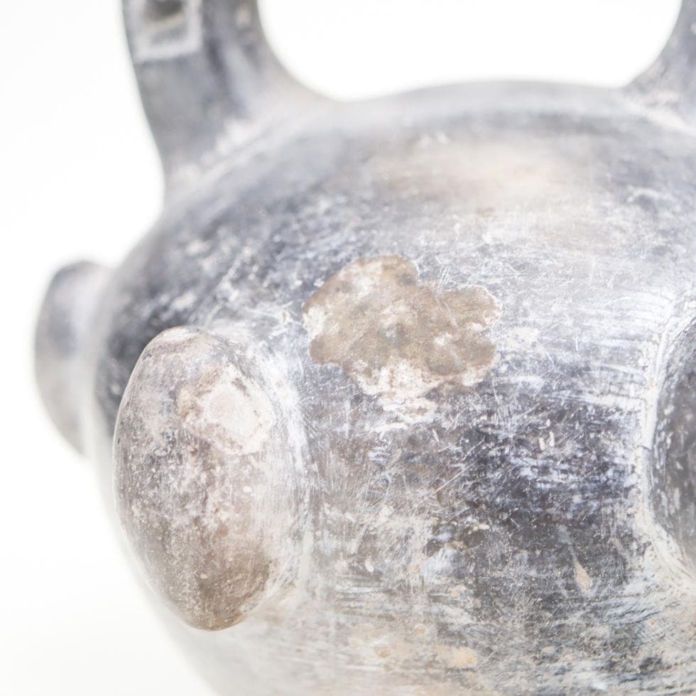 チムー文化 Chimu ペルー アンデス土器 鐙口壺