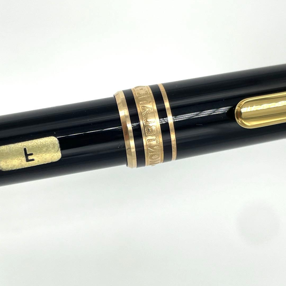 【超美品】モンブラン 万年筆 マイスターシュテュック 14K ボトルインク付属