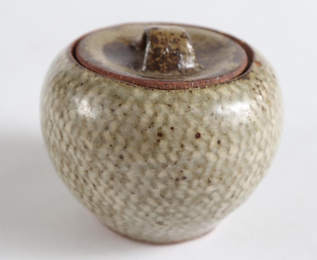 ゾ*デ様 人間国宝 島岡達三 蓋物 民藝