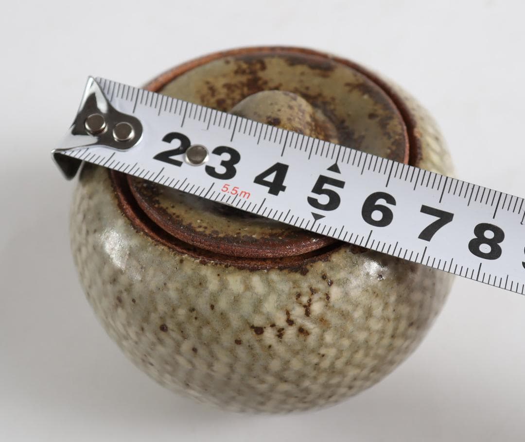 ゾ*デ様 人間国宝 島岡達三 蓋物 民藝