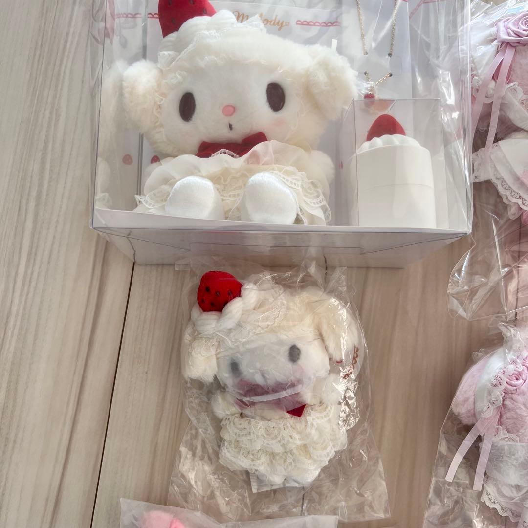 新品未使用　お顔厳選　20点　サンリオ　マイメロディ　ぬいぐるみ　マスコット