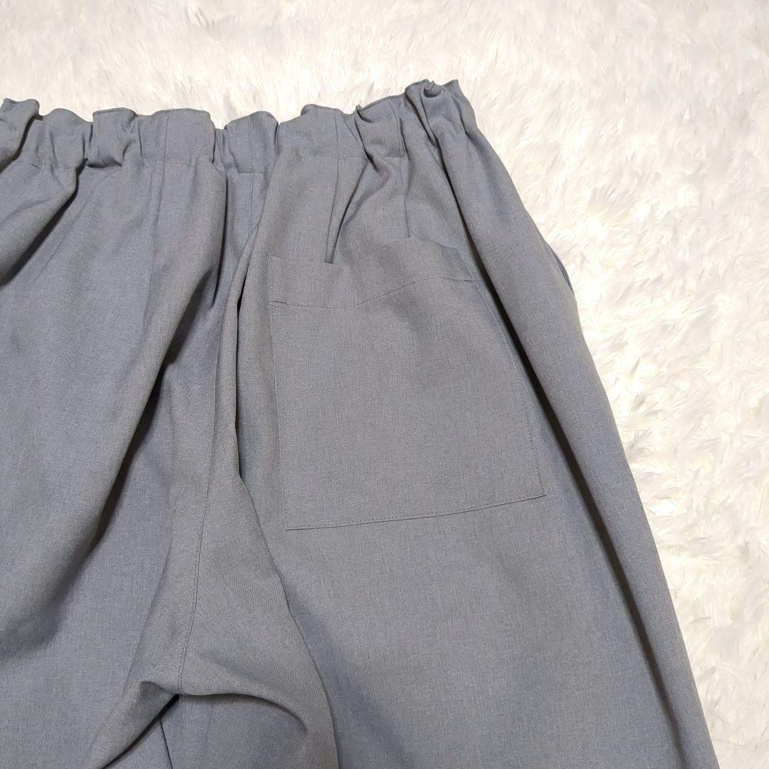 極美品✨mizuiro ind ワイドカーゴパンツ グレー 2024モデル