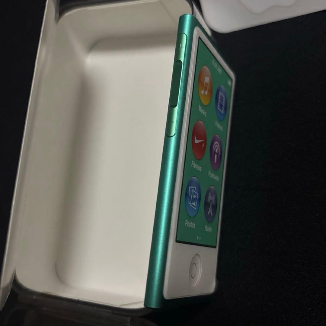 《iPod nano》第７世代16GB 希少グリーン【新品・訳あり】