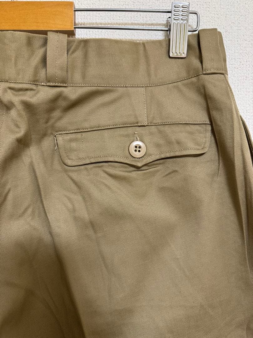 【デッドストック】フランス軍 M52 後期 チノパン カーキ　24 59年製