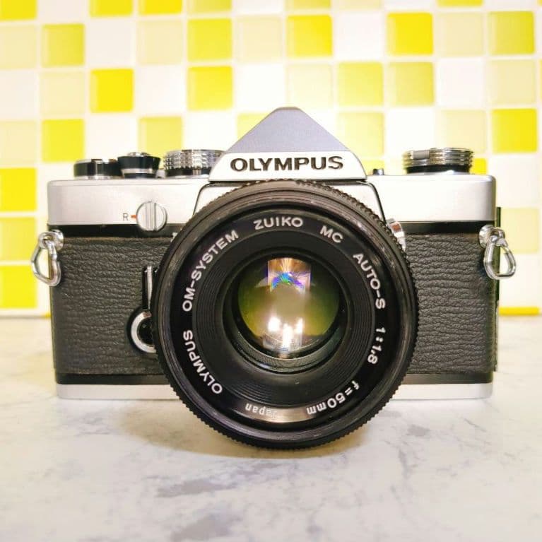 良品★ OLYMPUS OM-1 一眼レフ フィルムカメラ レンズセット