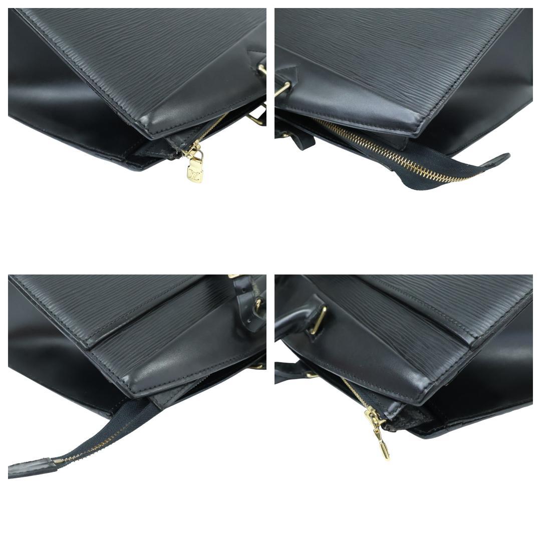 美品 ルイヴィトン リヴィエラ エピ ノワール ハンドバッグ M48182 黒