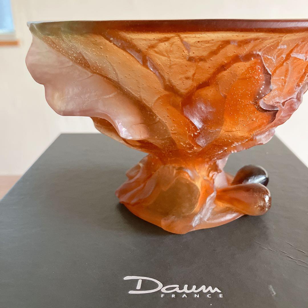 Daum FRANCE イチジク　トカゲ　足つき　ボウル　カップ　アールヌーボー