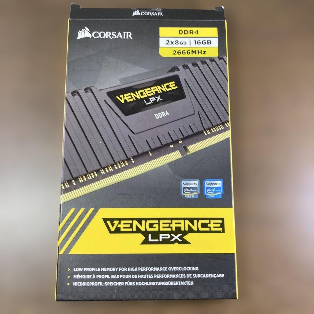 CORSAIR VENGEANCE LPX DDR4 16GB 2666MHz①
