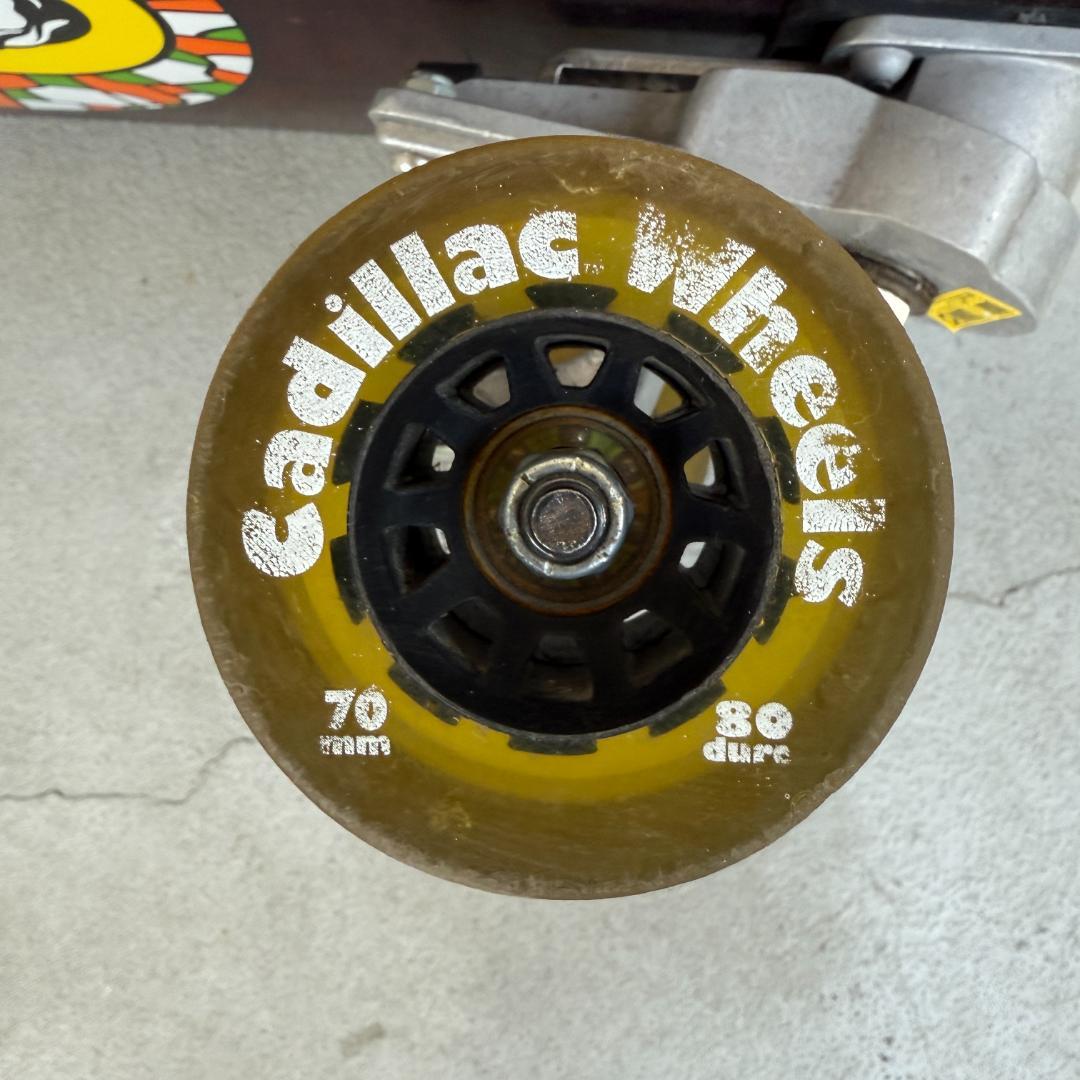 【本日限定】スケートボード ロング90cmコンプリート　キャデラックウィール