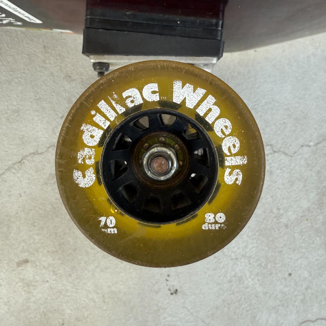 【本日限定】スケートボード ロング90cmコンプリート　キャデラックウィール