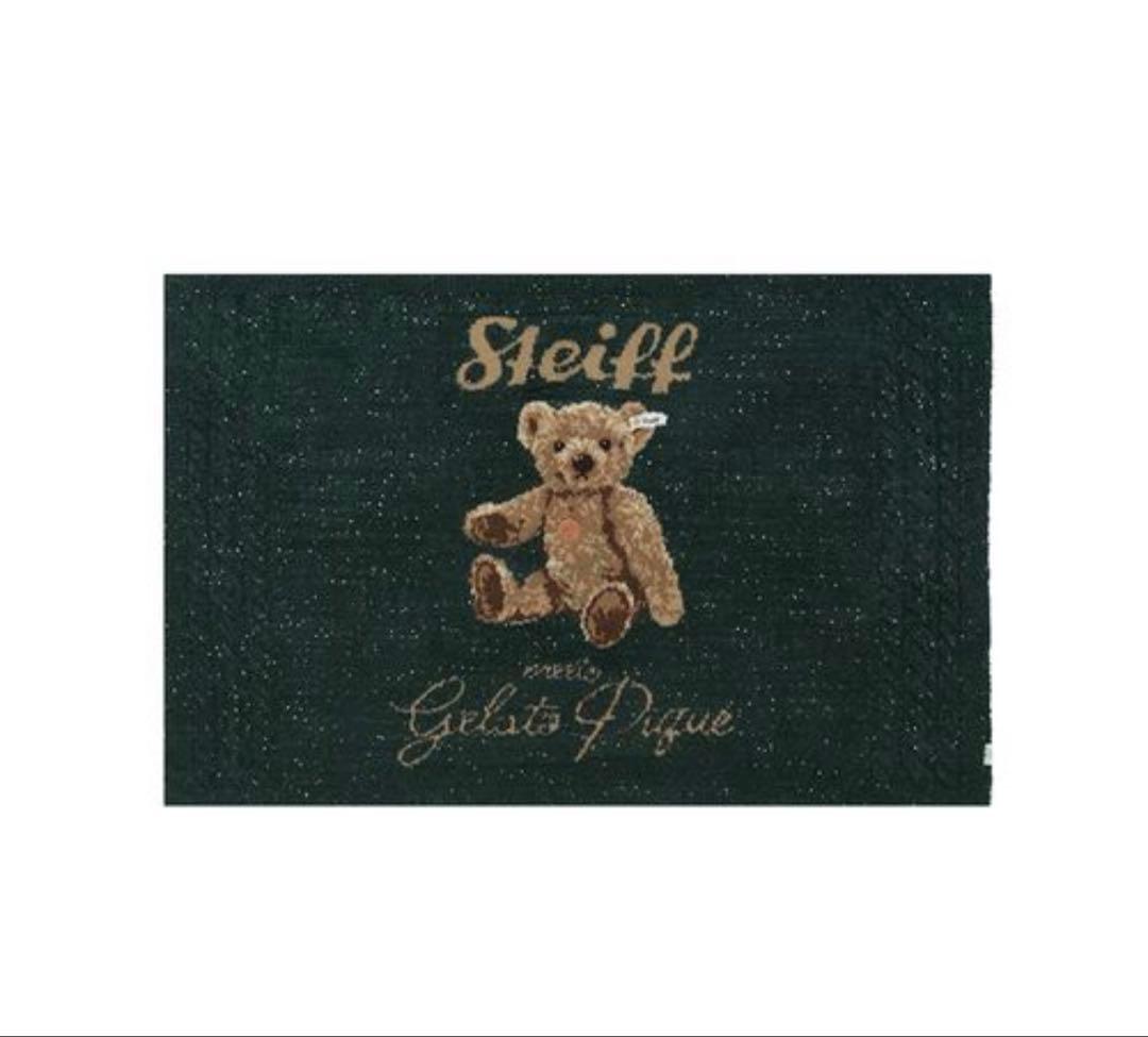 ジェラートピケ　ブランケット　くま