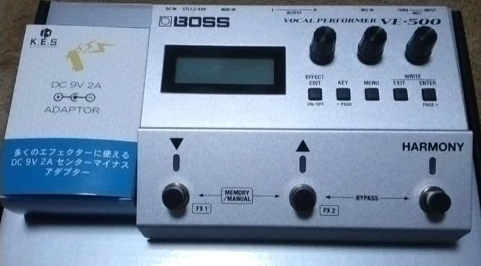 BOSS VE-500 ボーカルエフェクター 5/16まで掲載