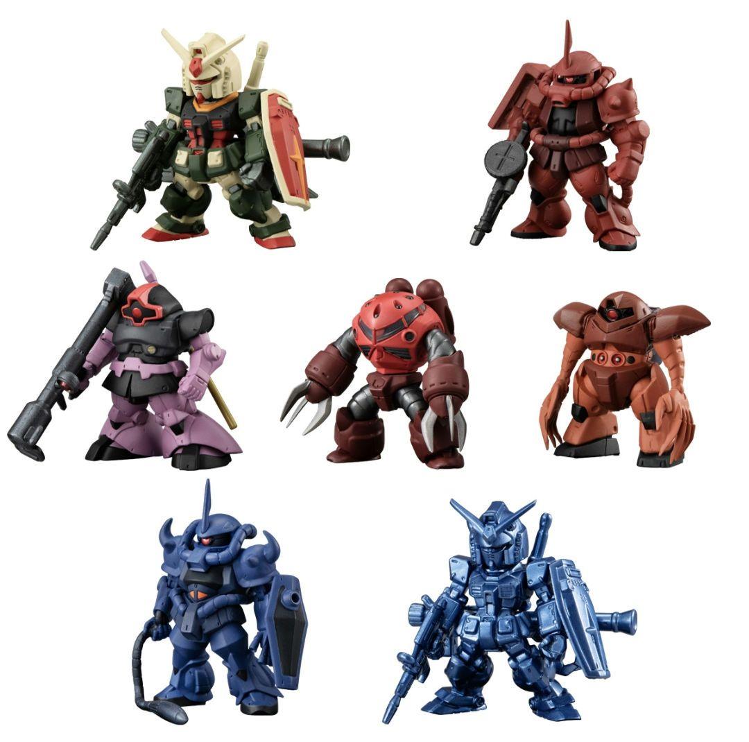 古参ガンダムファン向け初代セット 劇場版カラー + MSV系 モビルスーツセット