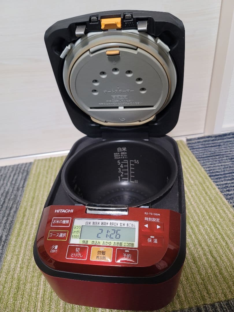 HITACHI RZ-TS105M IHジャー炊飯器 5.5合炊き　2023年製