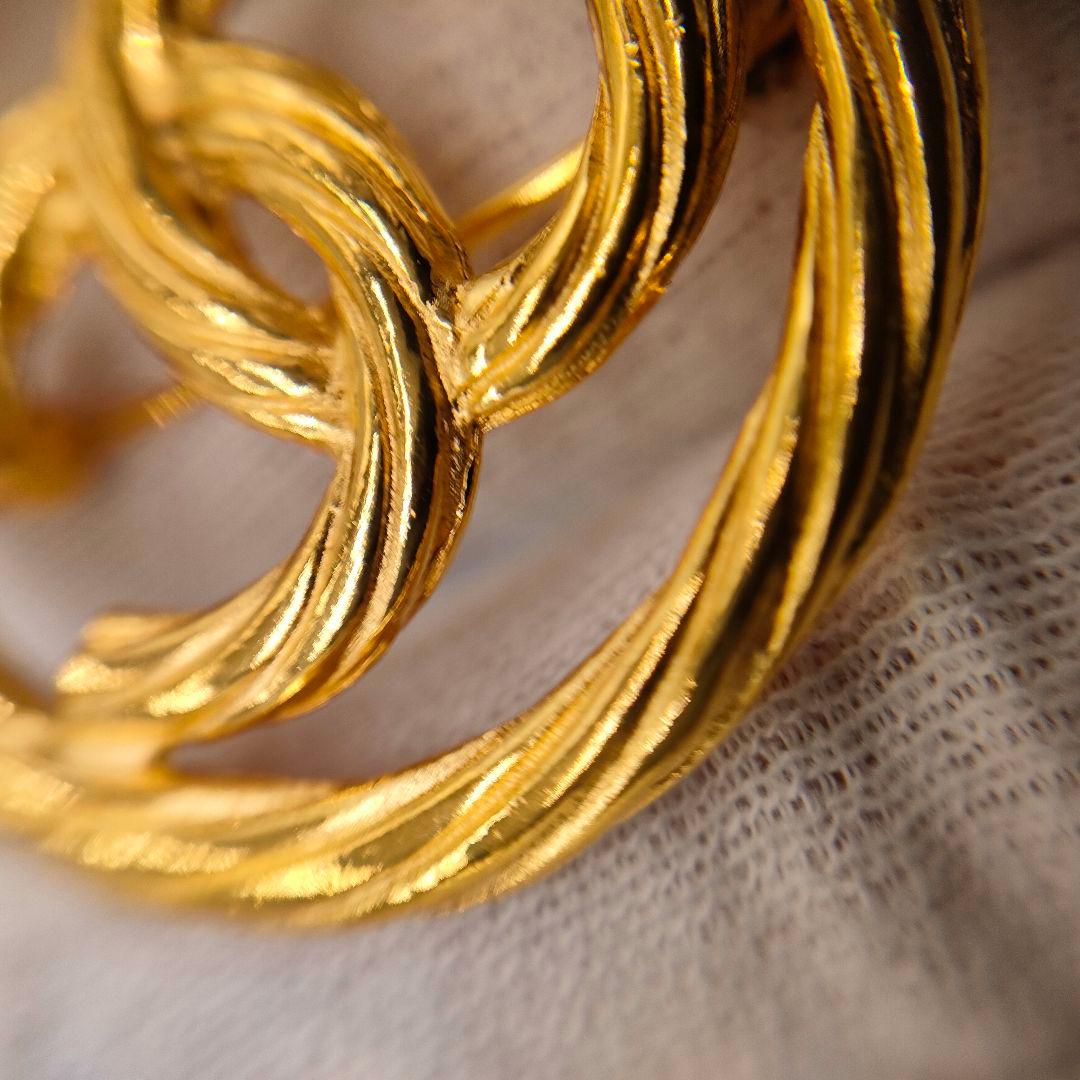 シャネル 1269 ココマーク ブローチ GP ユニセックス