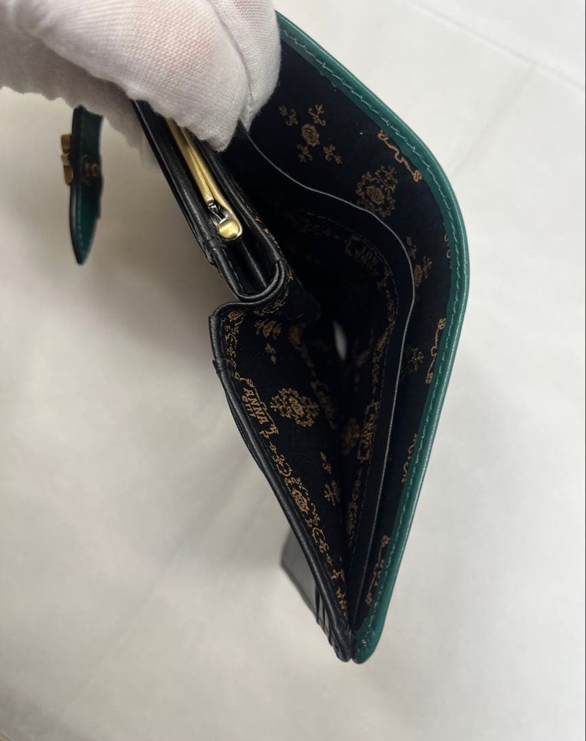 ANNA SUI ブルボン 口金二つ折り財布