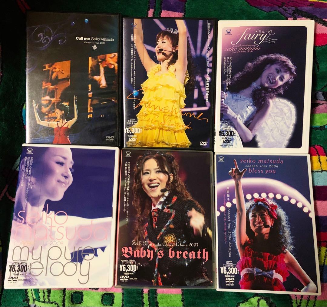 松田聖子Concert Tour DVD 6タイトル
