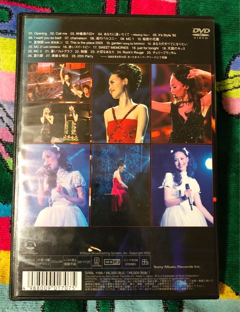 松田聖子Concert Tour DVD 6タイトル