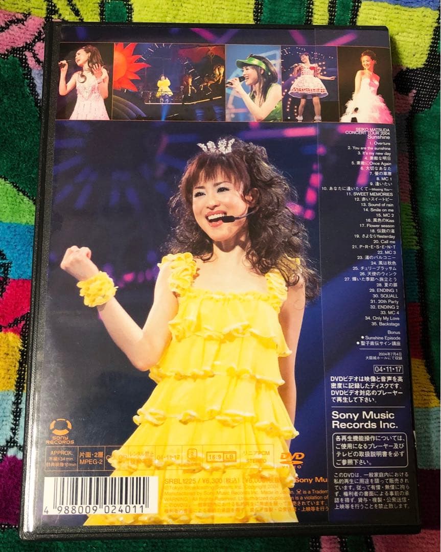 松田聖子Concert Tour DVD 6タイトル
