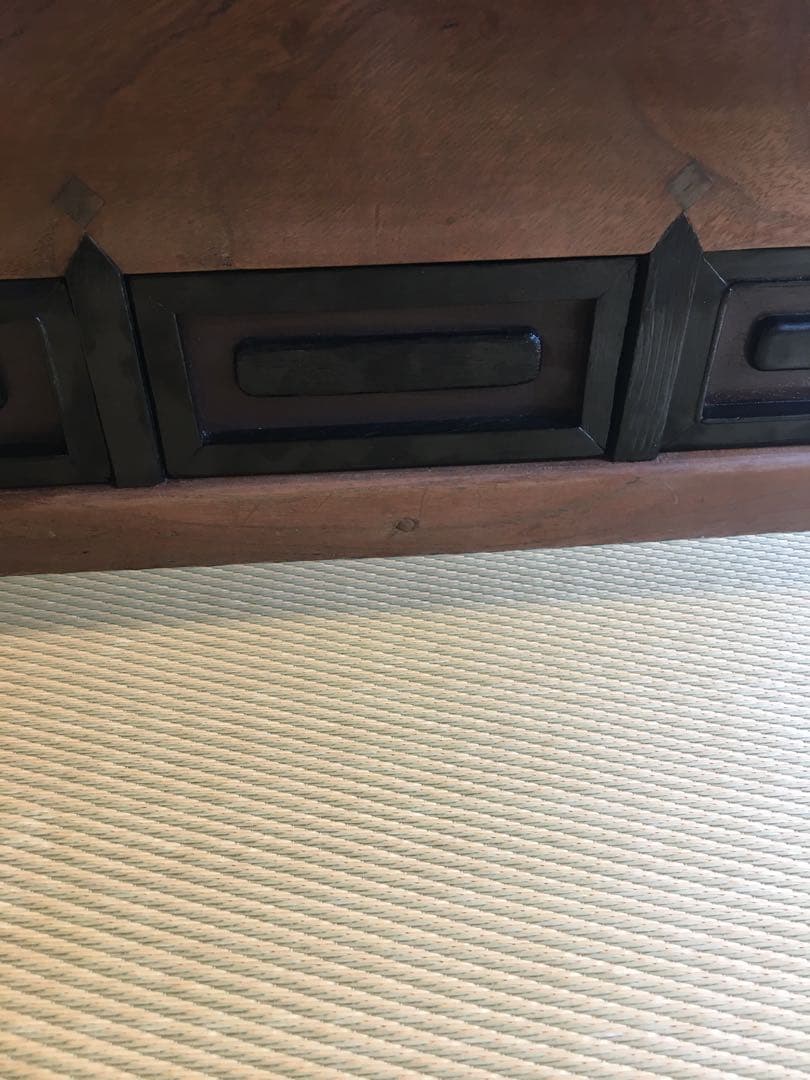 長火鉢　関西火鉢　座卓　欅