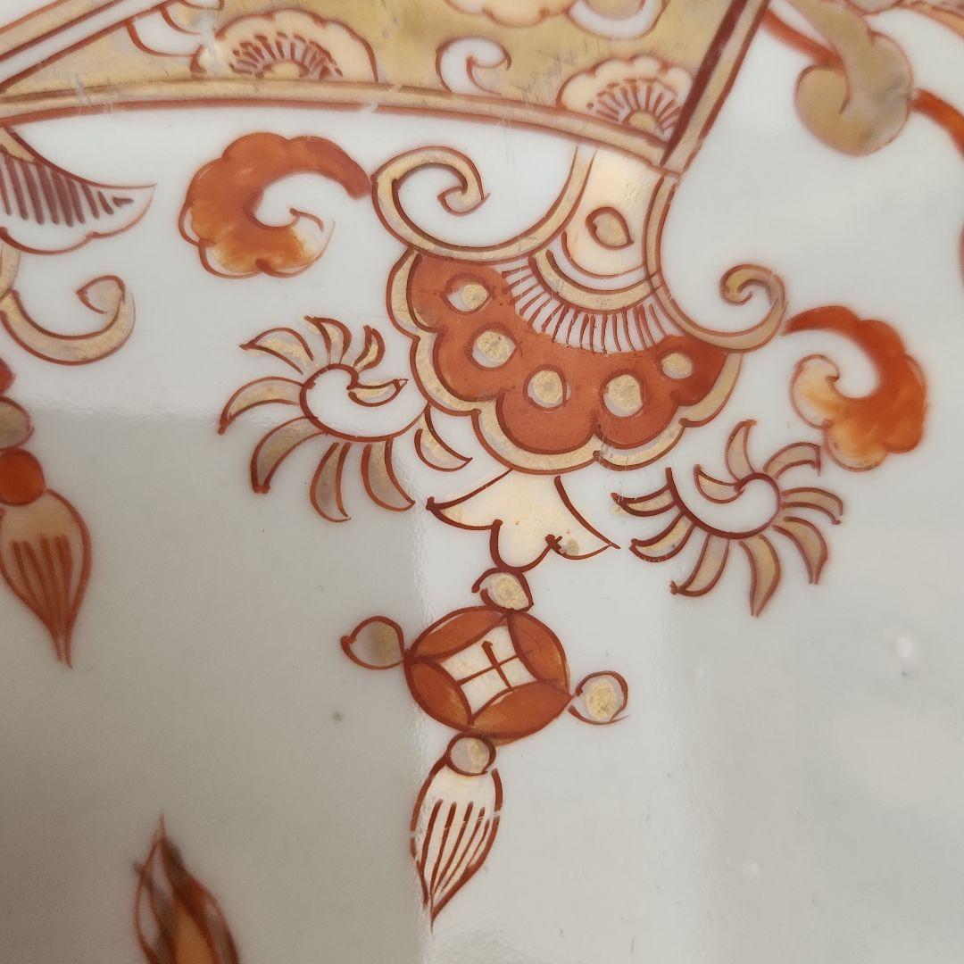 古伊万里金蘭手大皿