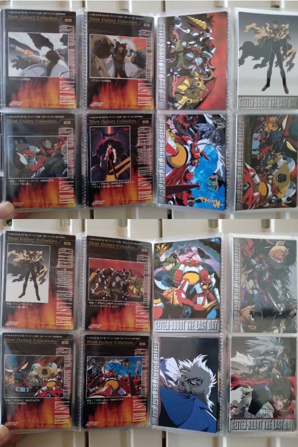 カードダスマスターズ　チェンジ!!真ゲッターロボ　(93種うち92種)