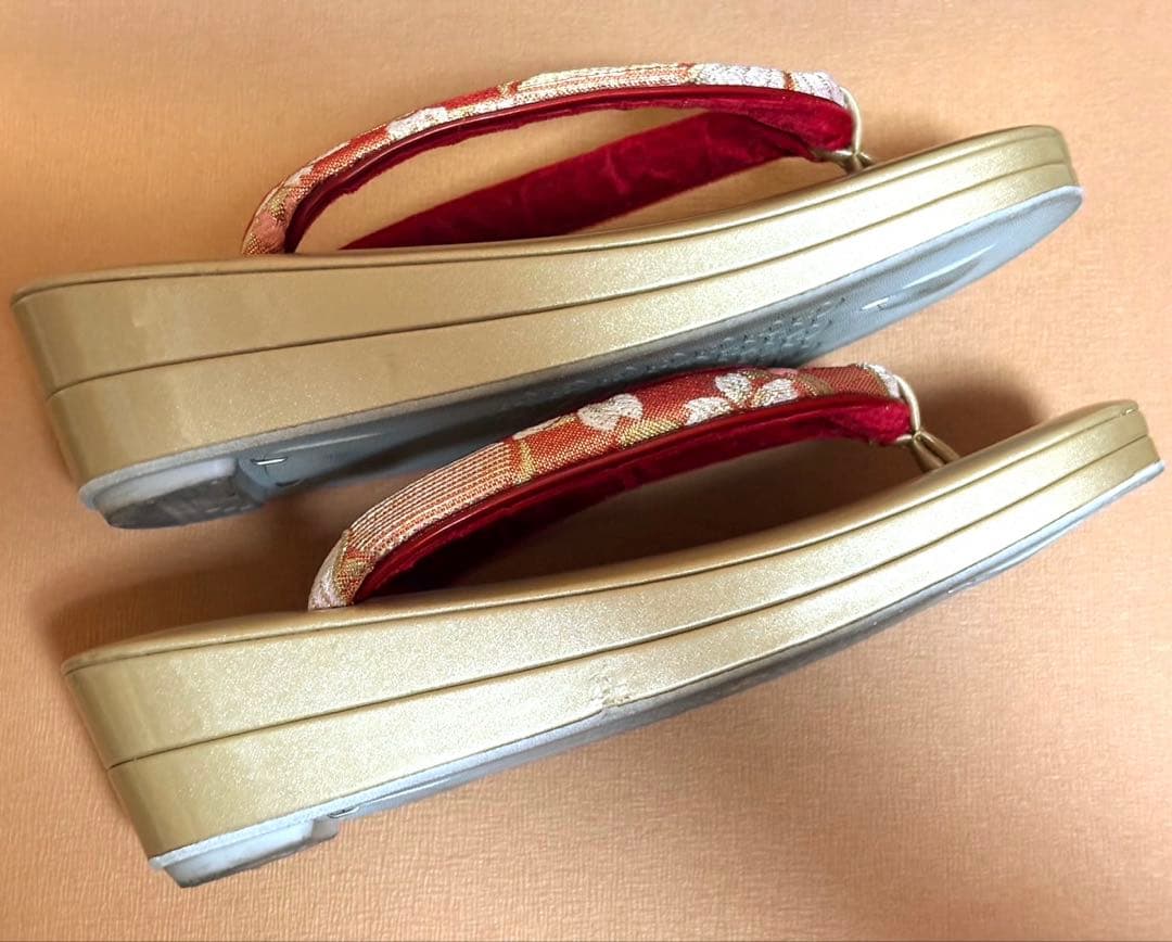 美品　和装草履＆バッグセット　呉服店やまと購入 フリーサイズ