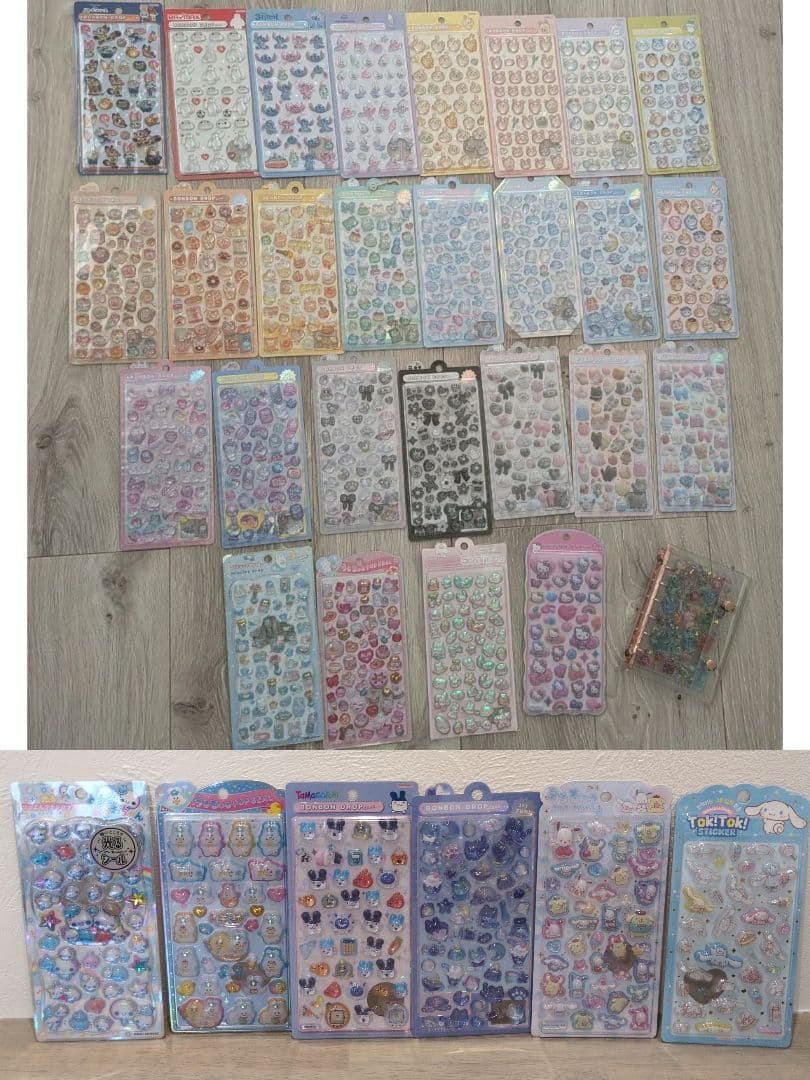 【お値下げ】ボンボンドロップシール♡まとめ売り　25枚+シール帳