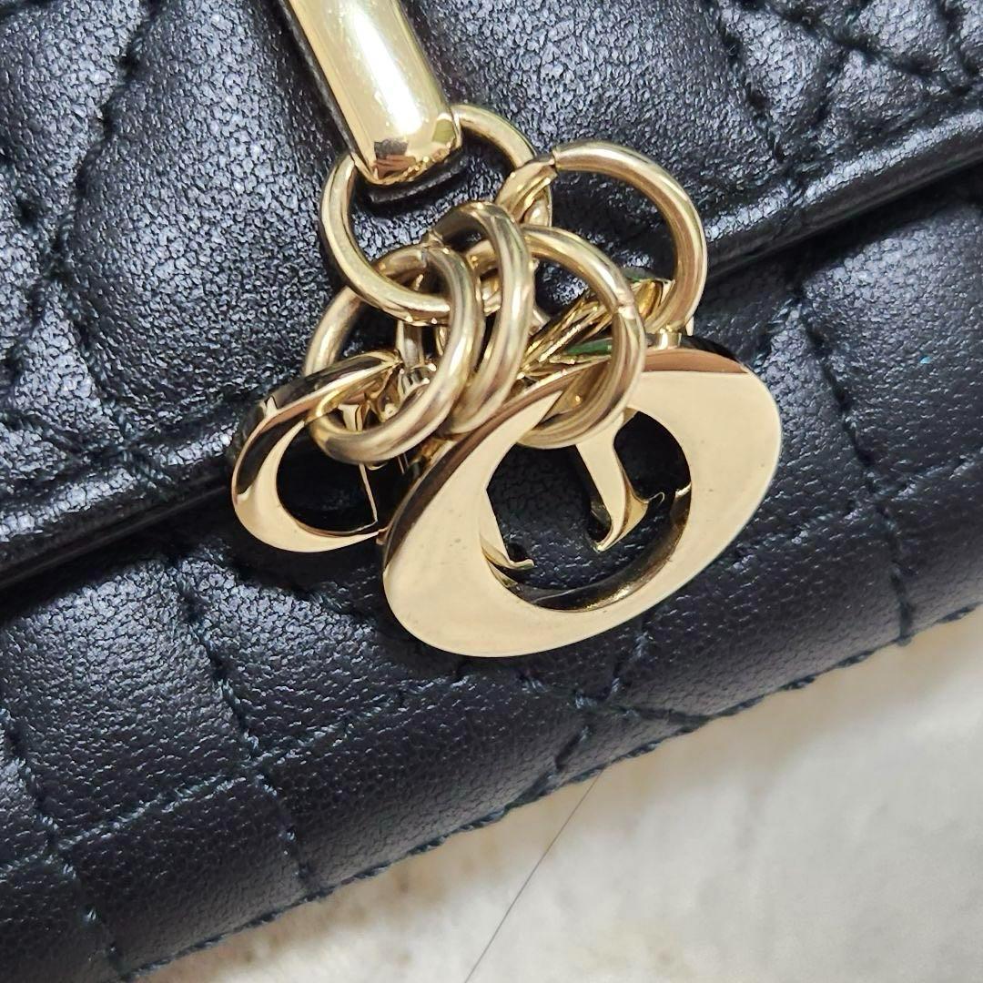 ✨ほぼ未使用　正規品✨ディオール　二つ折り　ケース　名刺入れ　チャーム