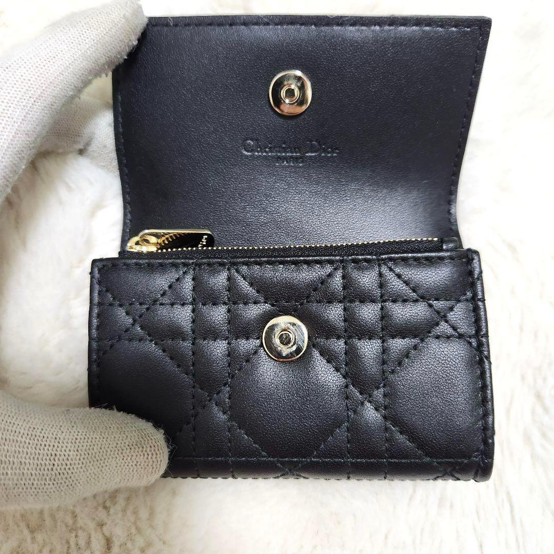 ✨ほぼ未使用　正規品✨ディオール　二つ折り　ケース　名刺入れ　チャーム